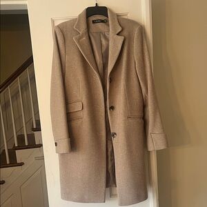 Ralph Lauren Cream Herringbone Fabric